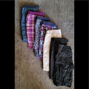 Set of 7 pairs of Faded Glory Bermuda Shorts